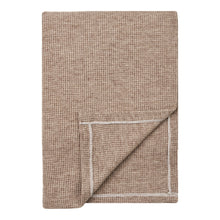 Arno Plaid – Taupe, 130 × 156 cm von Luiva Living