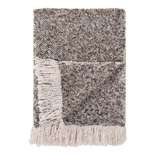 Valdemar Plaid – Beige/Braun, 130 × 180 cm von Luiva Living