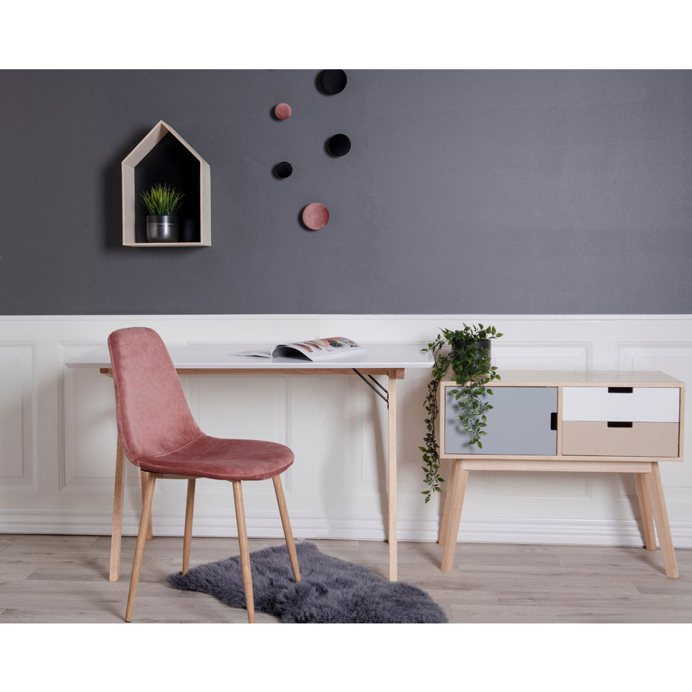 Lammfell – Grau, 50 × 85 cm – Ansicht 5