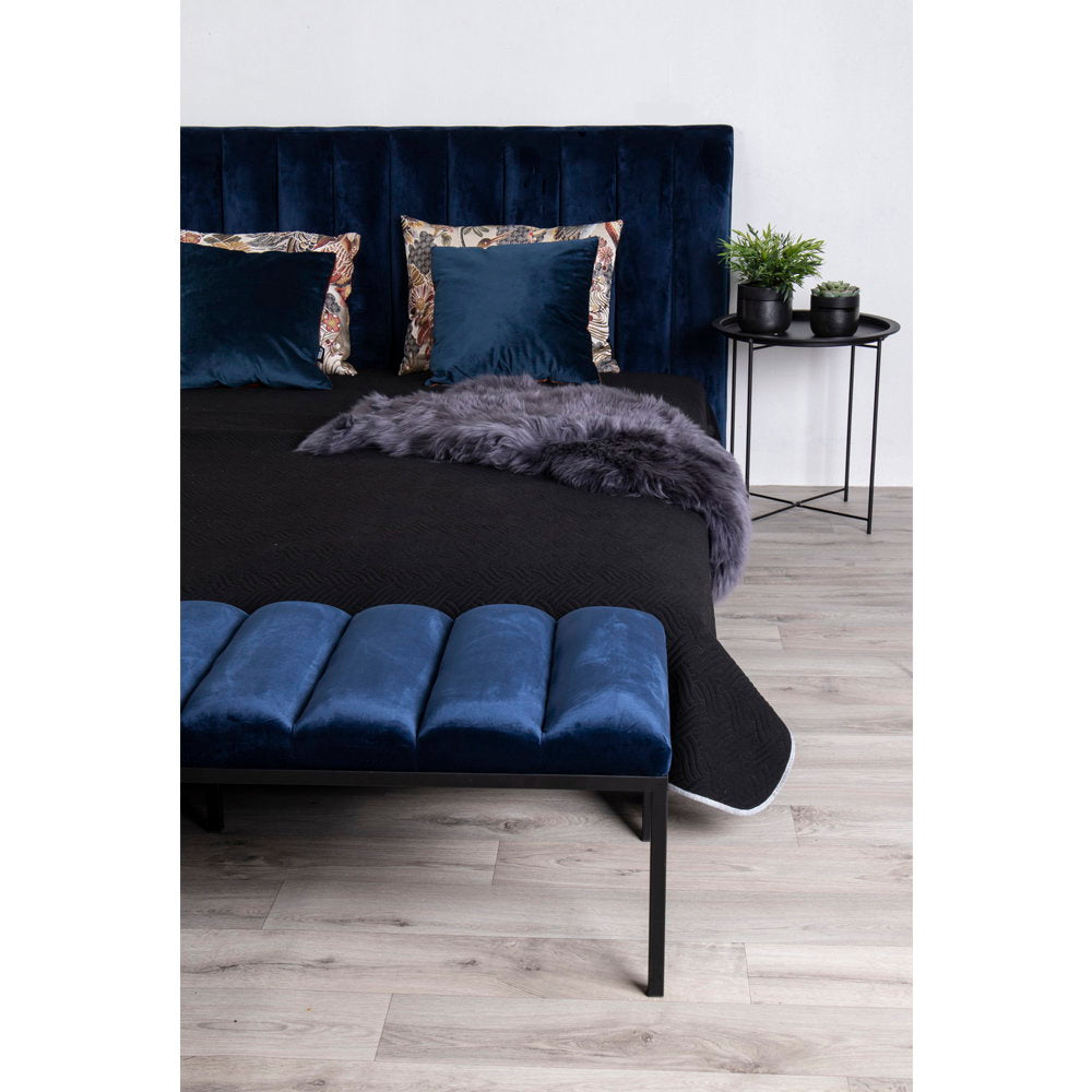 Lammfell – Grau, 50 × 85 cm – Ansicht 6