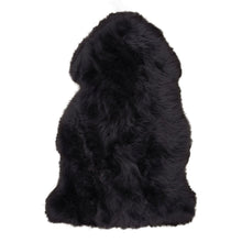 Lammfell – Schwarz, 50 × 85 cm von Luiva Living