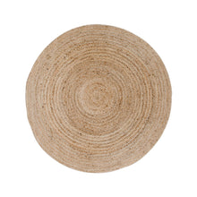 Signe Teppich rund – Jutegeflecht Natur, ø 120 cm von Luiva Living