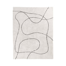 Cedric Teppich – Baumwollmischung Natur, 160 × 230 cm von Luiva Living