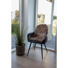 Kunstfell in Lammfell-Optik – Taupe, 50 × 85 cm – Ansicht 3