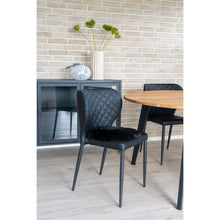 Sitzauflage in Lammfell-Optik – Schwarz, ø 35 cm – Ansicht 3