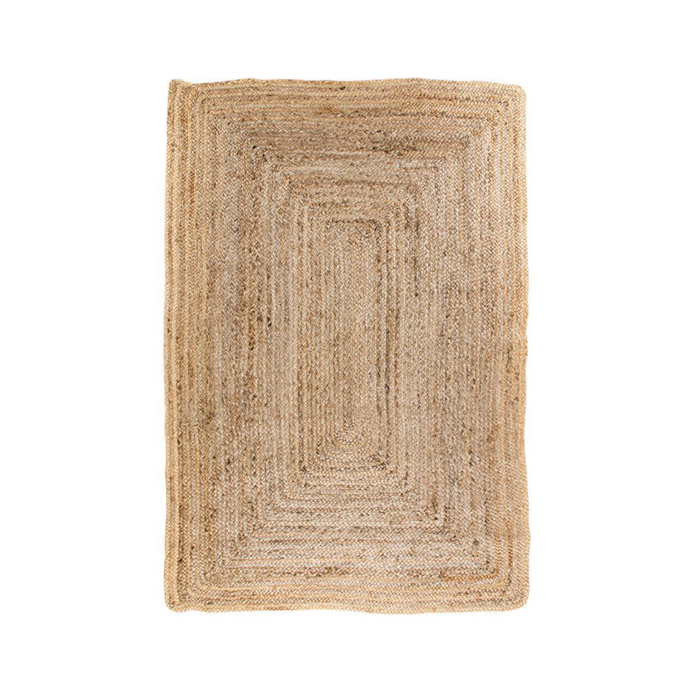 Signe Teppich – Jutegeflecht Natur, 60 × 90 cm von Luiva Living