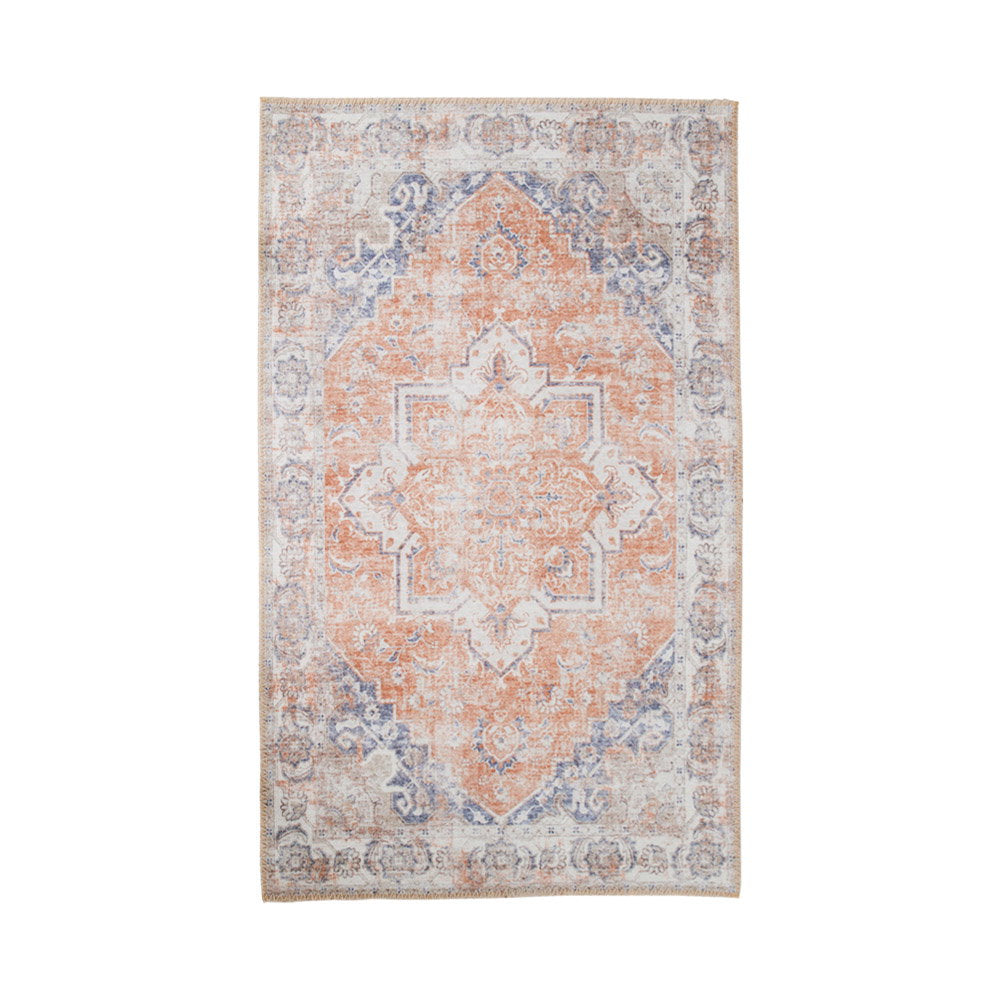 Oona Teppich – Orange/Blau, 160 × 230 cm von Luiva Living