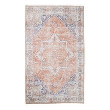 Oona Teppich – Orange/Blau, 200 × 300 cm von Luiva Living