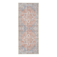 Oona Läufer – Orange/Blau, 80 × 200 cm von Luiva Living