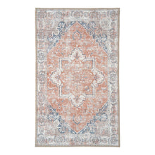 Oona Fußmatte – Orange/Blau, 50 × 80 cm von Luiva Living