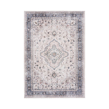 Oona Teppich – Cremeweiß/Beige/Staubblau, 160 × 230 cm von Luiva Living
