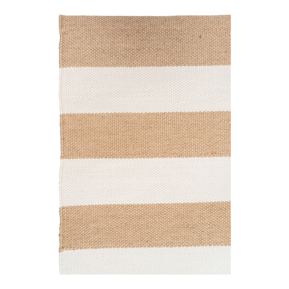 Oiva Outdoor-Teppich – Recycling-Kunststoff Beige/Cremeweiß, 140 × 200 cm – Ansicht 2