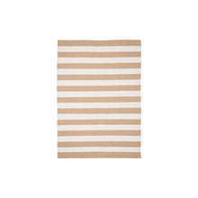Oiva Outdoor-Teppich – Recycling-Kunststoff Beige/Cremeweiß, 140 × 200 cm von Luiva Living