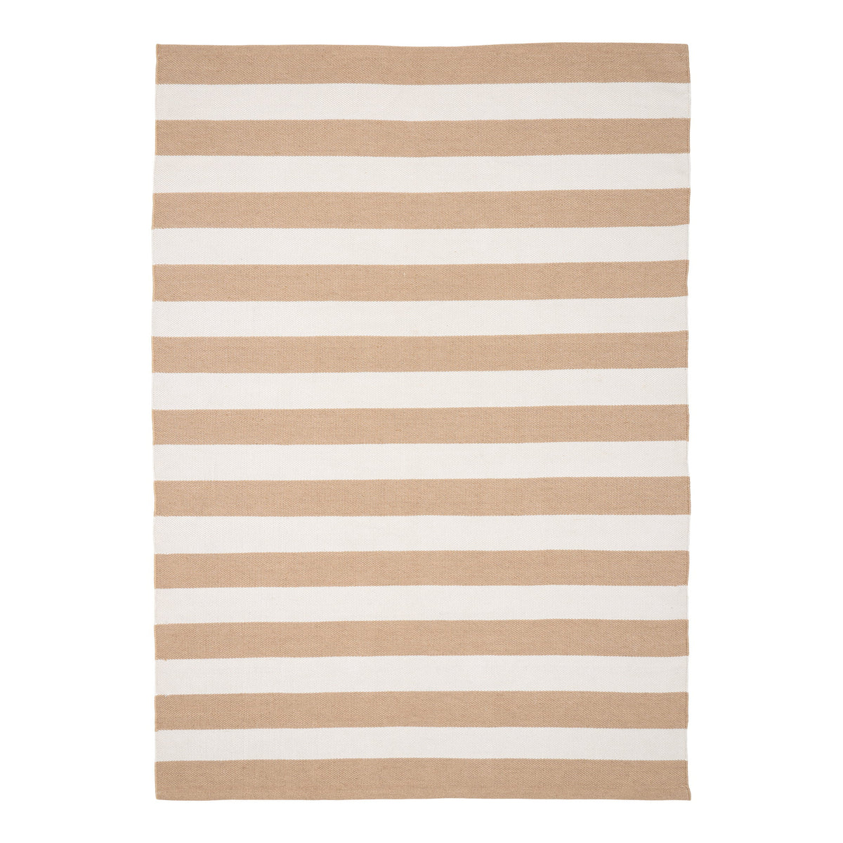 Oiva Outdoor-Teppich – Recycling-Kunststoff Beige/Cremeweiß, 200 × 300 cm von Luiva Living