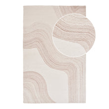 Pepe Teppich – Handgetuftet Hellbraun/Elfenbein, 200 × 300 cm von Luiva Living