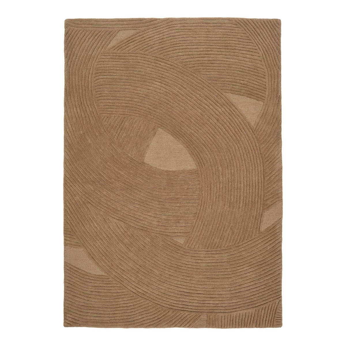 Norbert Teppich – Handgetuftet Braun, 200 × 300 cm von Luiva Living