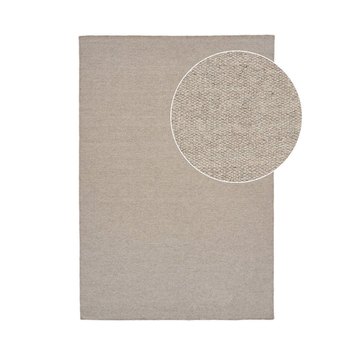 Vince Teppich – Handgewebt Dunkelsand, 160 × 230 cm von Luiva Living