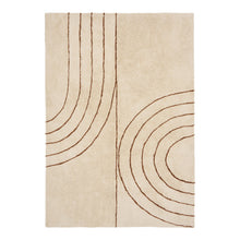 Cedric Teppich – Baumwolle, bedruckt Beige, 200 × 300 cm von Luiva Living