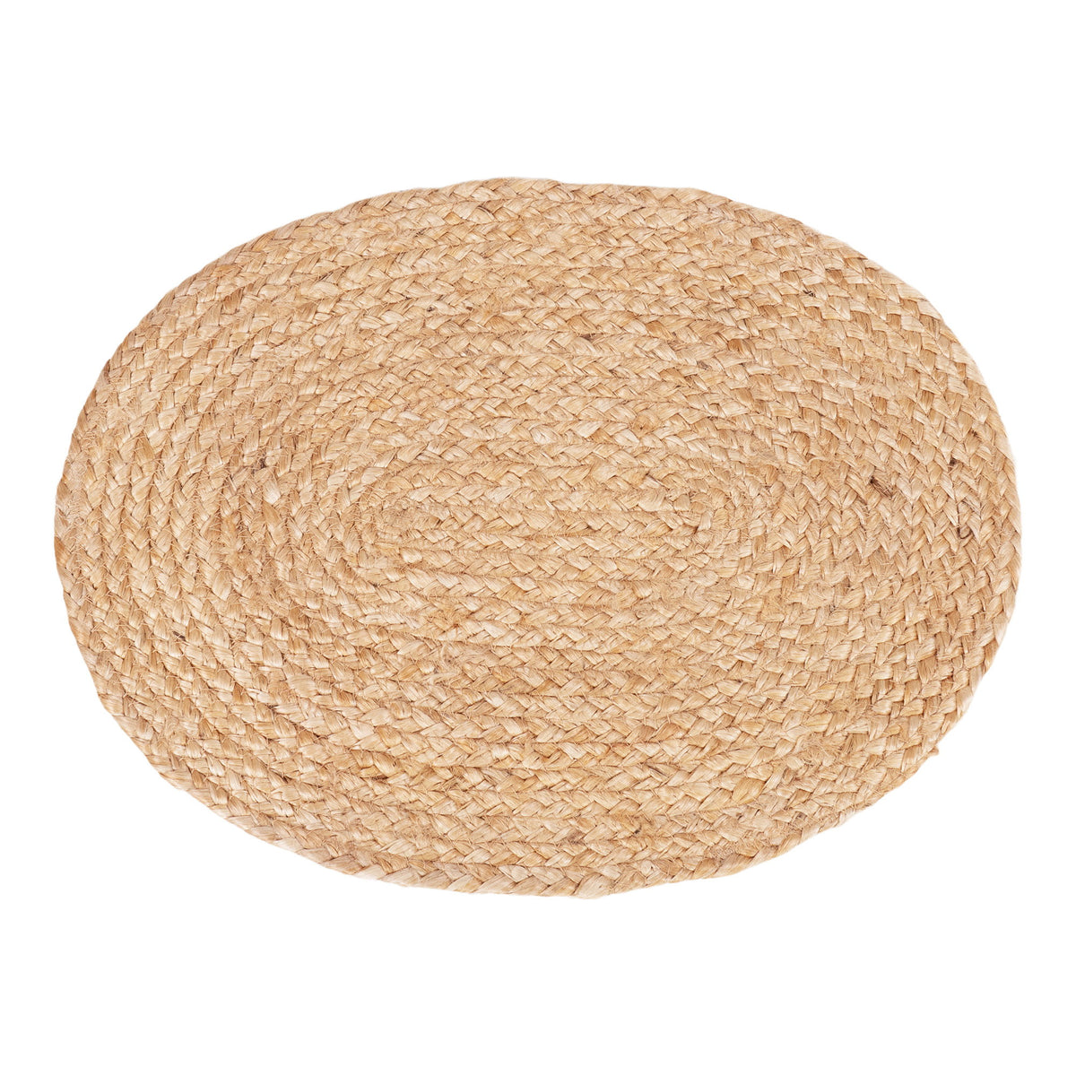 Signe Tischset oval 4er-Set – Jute, geflochten Natur, 35 × 45 cm – Ansicht 2