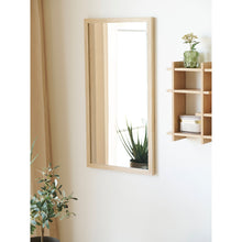 Juna Wandspiegel – MDF-Rahmen Natur, 45 × 75 cm – Ansicht 5