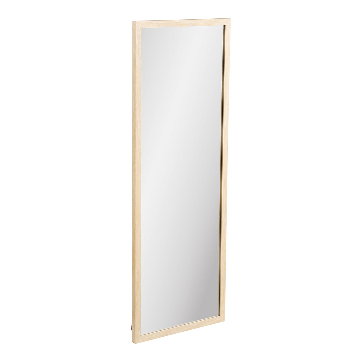 Juna Wandspiegel – MDF-Rahmen Natur, 45 × 110 cm – Ansicht 2