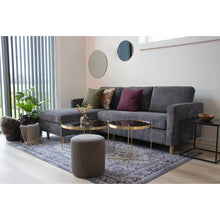 Lucy Wandspiegel rund – Stahl Messingoptik, ø 60 cm – Ansicht 4