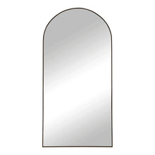 Tamme Wandspiegel – Aluminium Schwarz, 90 × 180 cm von Luiva Living