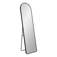Tamme Standspiegel – Aluminium Schwarz, 40 × 150 cm von Luiva Living