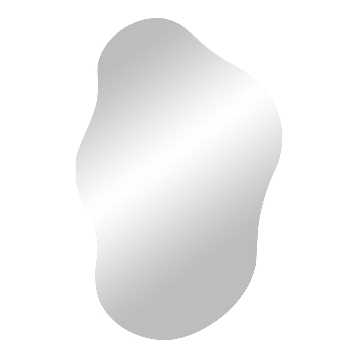 Rolf Wandspiegel in organischer Form – Glas, 40 × 60 cm von Luiva Living