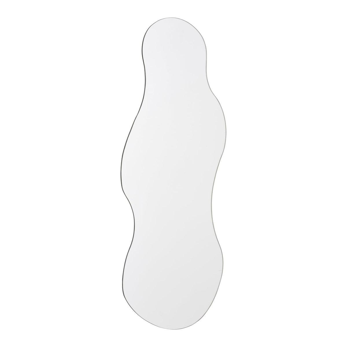 Rolf Wandspiegel in organischer Form – Glas, 40 × 80 cm – Ansicht 2
