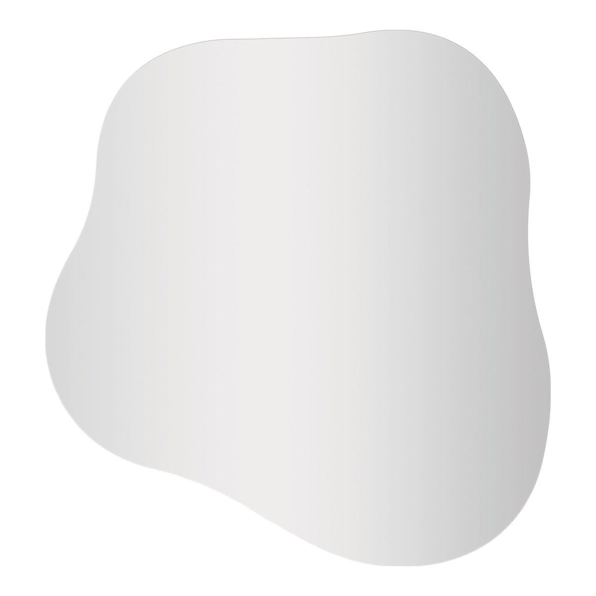 Rolf Wandspiegel in organischer Form – Glas, 50 × 55 cm – Ansicht 2