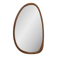 Tore Wandspiegel in organischer Form – Holzoptik Natur, 38,5 × 64,5 cm von Luiva Living