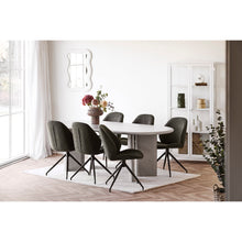 Rike Wandspiegel – Teddystoff Weiß, 80 × 54 cm – Ansicht 4