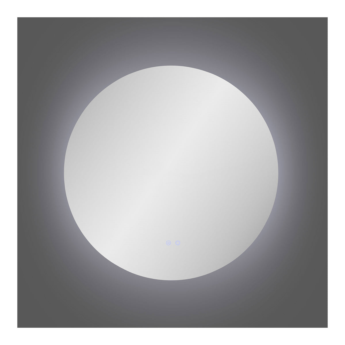 Mattis LED-Spiegel rund – Glas, ø 80 cm – Ansicht 4
