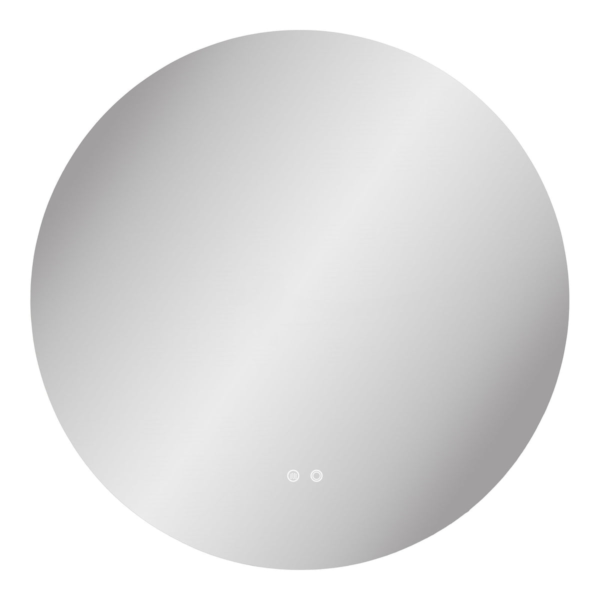 Mattis LED-Spiegel rund – Glas, ø 80 cm von Luiva Living