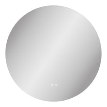 Mattis LED-Spiegel rund – Glas, ø 80 cm von Luiva Living