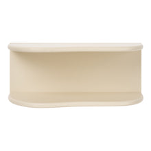 Antje Wandregal – MDF Beige, 44 × 17,5 × 18 cm von Luiva Living