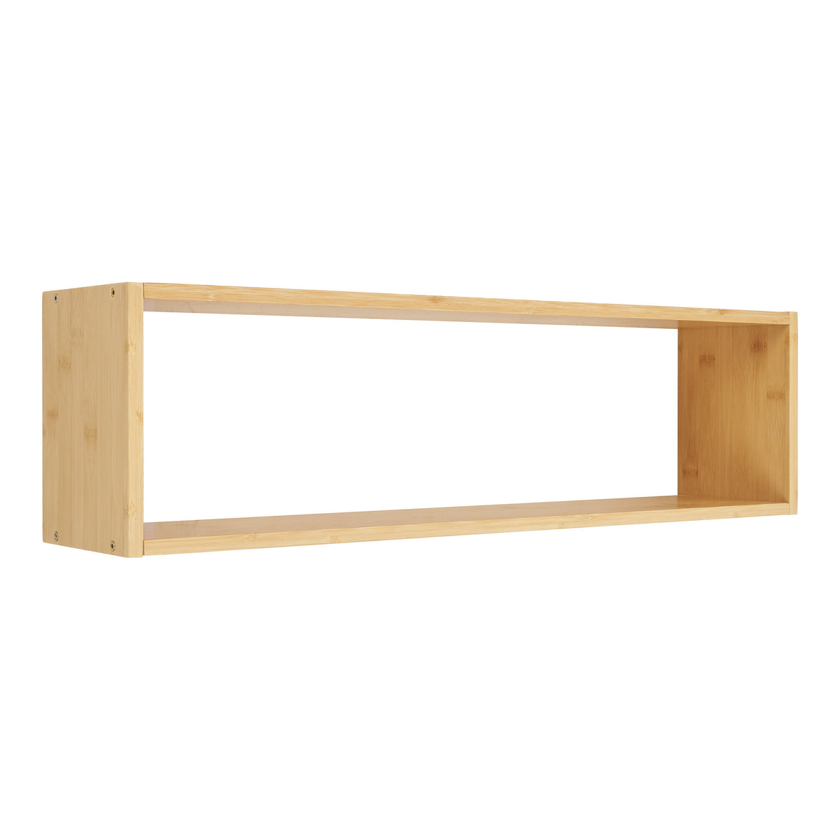 Yorick Wandregal – Bambus Natur, 70 × 15 × 19,5 cm von Luiva Living