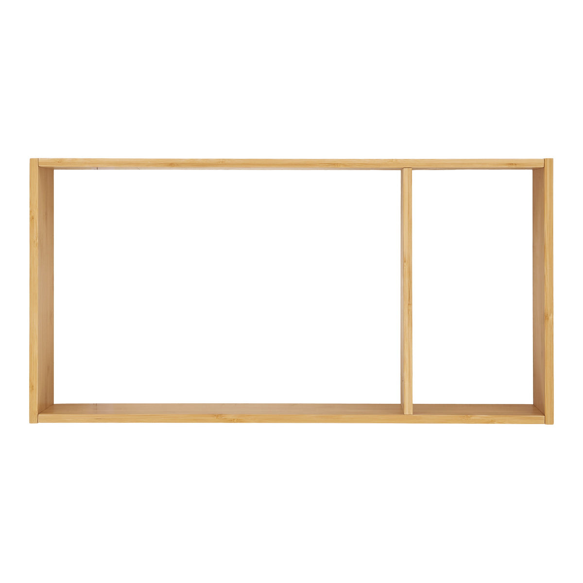 Yorick Wandregal – Bambus Natur, 70 × 15 × 35,5 cm – Ansicht 2