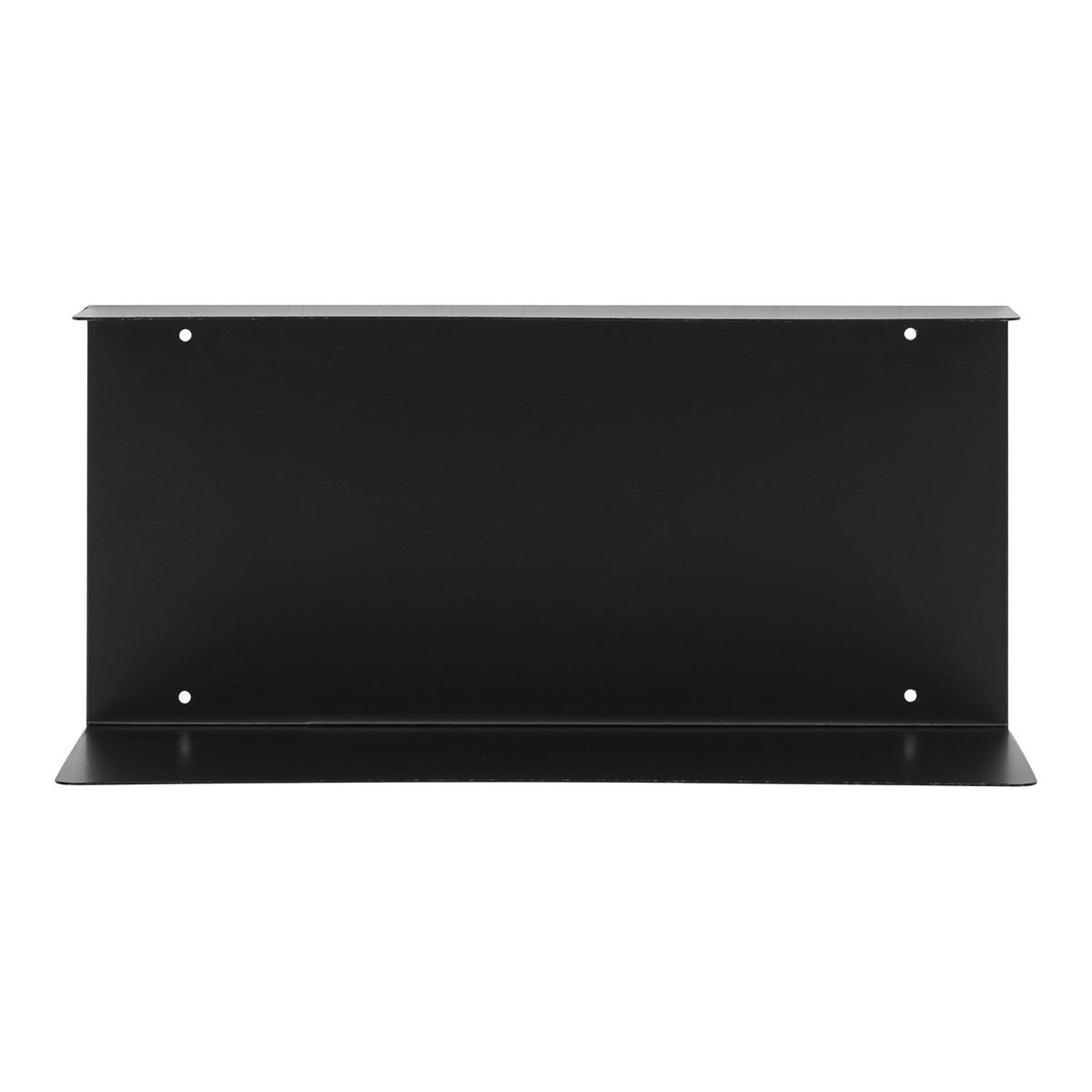 Tana Wandregal – Stahl Schwarz, 40 × 18 × 18 cm von Luiva Living