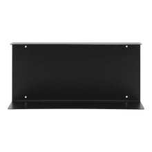 Tana Wandregal – Stahl Schwarz, 40 × 18 × 18 cm von Luiva Living