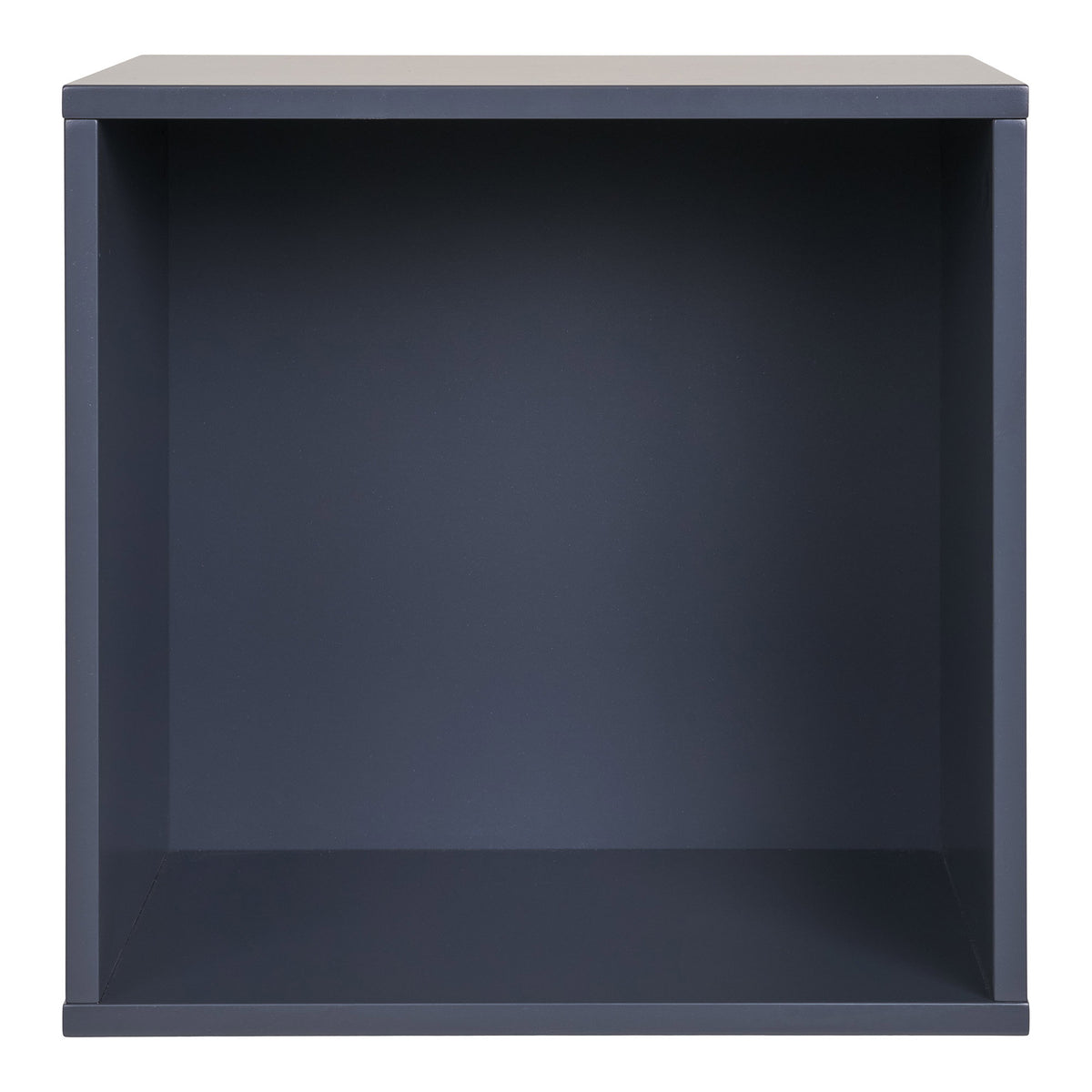 Amber Wandregal – MDF, lackiert Dunkelgrau, 34 × 30 × 34 cm – Ansicht 2