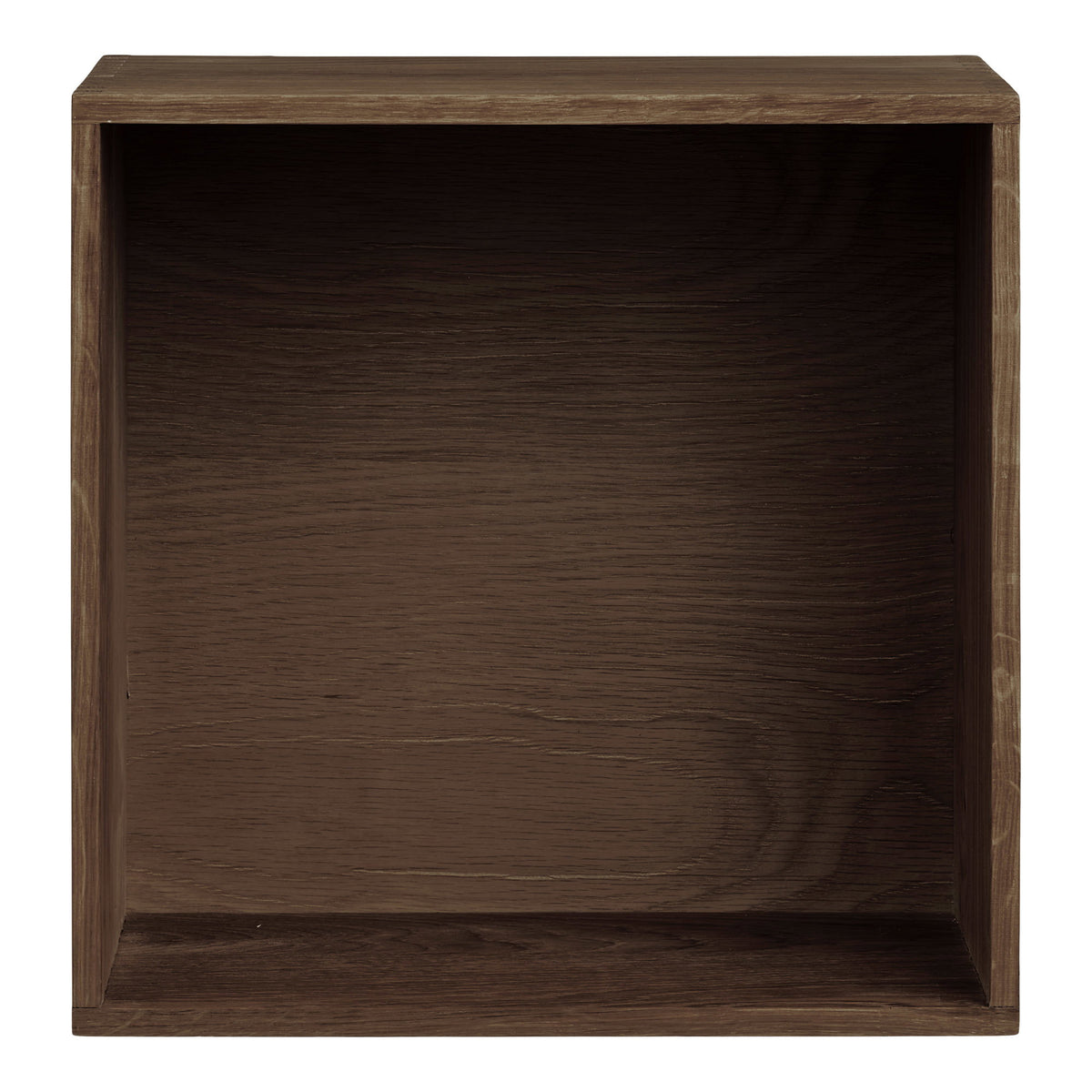 Alma Wandregal – Eiche Dunkelbraun, 30 × 18 × 30 cm – Ansicht 2