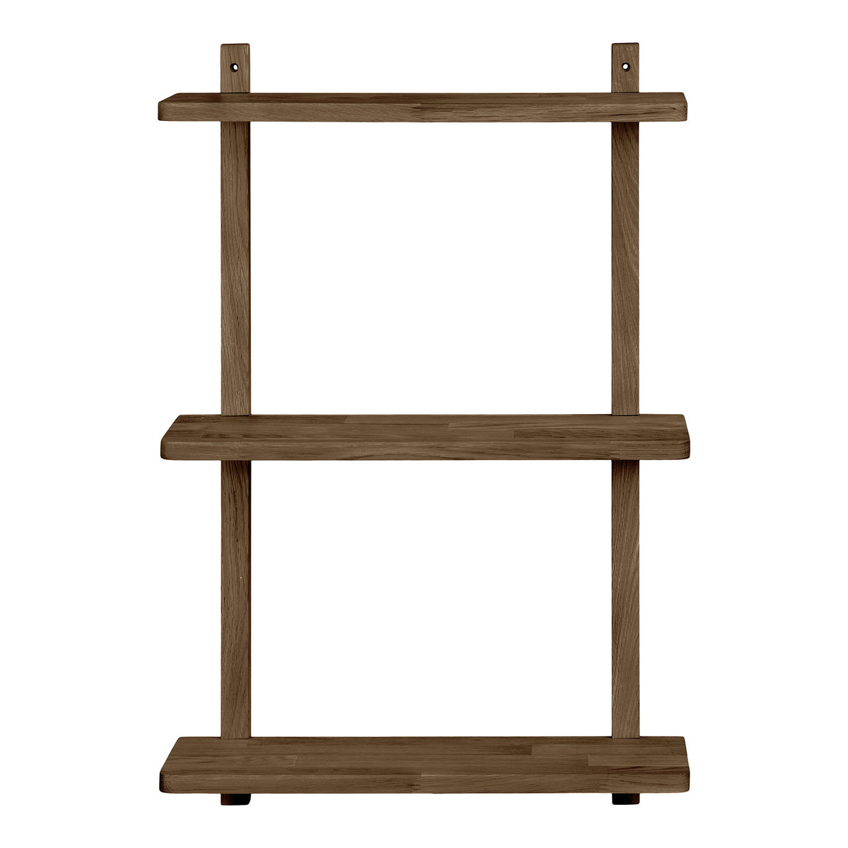 Alma Wandregal – Eiche Dunkelbraun, 50 × 20 × 75 cm – Ansicht 2