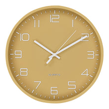 Vidar Wanduhr – Ocker, ø 30 cm von Luiva Living