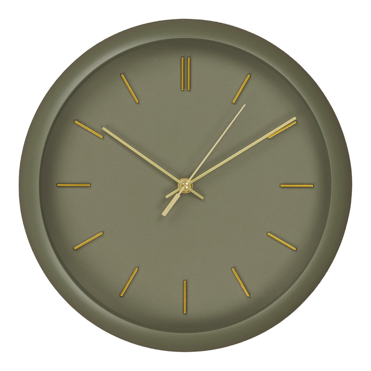 Mats Wanduhr – Grün, ø 30 cm von Luiva Living
