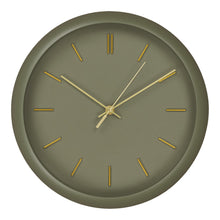 Mats Wanduhr – Grün, ø 30 cm von Luiva Living