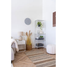Matti Wanduhr – MDF Hellgrau, ø 40 cm – Ansicht 4