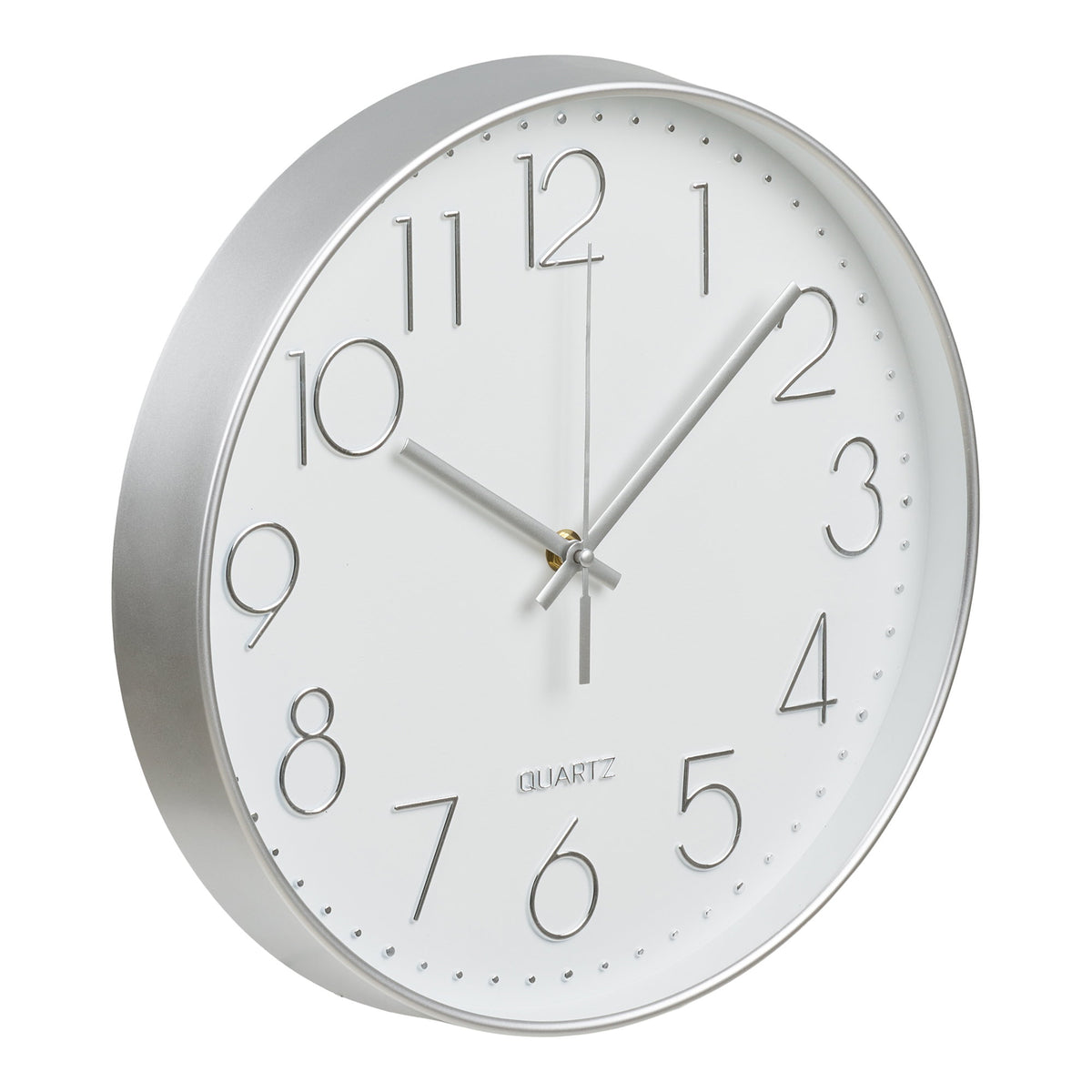 Anya Wanduhr – Silber, ø 30 cm – Ansicht 2