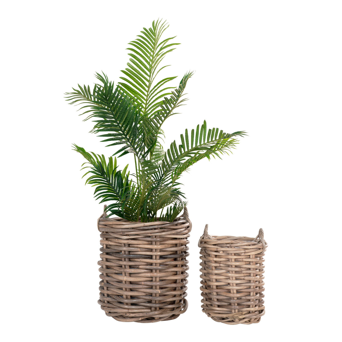 Heidi Korb 2er-Set – Kubu-Rattan Natur – Ansicht 2